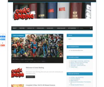 Comicbinding.com(A Community for Comic Binding) Screenshot