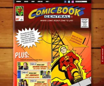 Comicbookcentral.net(Comic Book Central) Screenshot