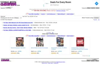 Comicbookclassifieds.com(Buying and selling comic books) Screenshot