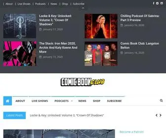 Comicbookclublive.com(Comic Book Club) Screenshot