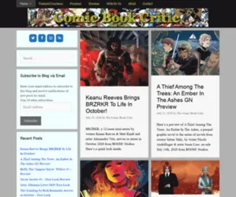 Comicbookcritic.net(Comic Book Critic) Screenshot