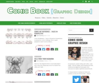 ComicbookgraphiCDesign.com(Comic Book Graphic Design) Screenshot