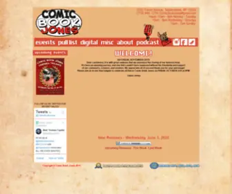 Comicbookjones.com(Stress free and easy shopping experience. Simple and speedy service) Screenshot