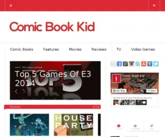 Comicbookkid.co.uk(comicbookkid) Screenshot