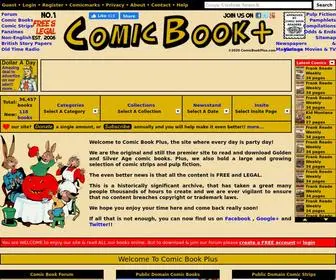 Comicbookplus.com(Comic Book Plus) Screenshot