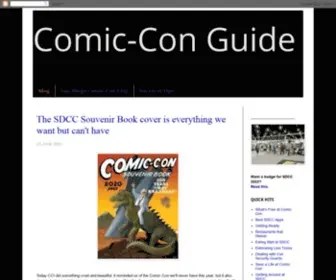 Comicconguide.com(Comic-Con Guide) Screenshot