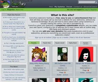 ComicFury.com(Comic Fury) Screenshot