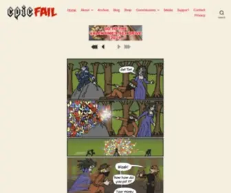 ComicofepicFail.com(Epic Fail by Amy Letts) Screenshot