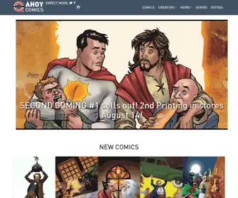 Comicsahoy.com(Ahoy Comics) Screenshot
