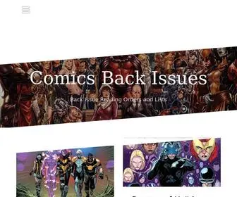 Comicsbackissues.com(Comics Back Issues) Screenshot