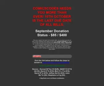 Comicscodes.com(Comicscodes) Screenshot