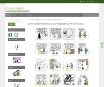 Comicsenglish.com(Comics English) Screenshot