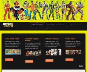 Comicsfestindia.com(Comics Fest 2013) Screenshot