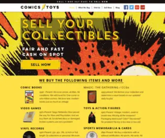 Comicsntoys.com(Comics N Toys) Screenshot