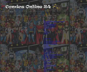 Comicsonline24.ru(Comics Online 24: Комиксы онлайн на русском) Screenshot