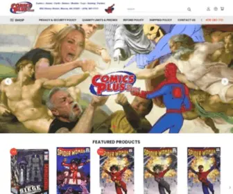 Comicsplusofmacon.com(Comics Plus) Screenshot