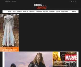 Comicsuniverse.it(Comics Universe) Screenshot