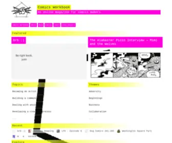 Comicsworkbook.com(Comics Workbook) Screenshot