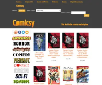 Comicsy.co.uk(Comicsy) Screenshot