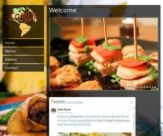 Comida.ca(Comida World Food and Catering) Screenshot