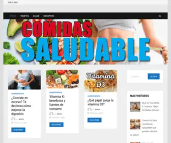 Comidasaludableparabajardepeso.com(Comida Saludable Para bajar de peso) Screenshot