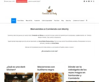 Comiendoconmonty.com(Comiendoconmonty) Screenshot