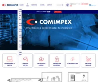 Comimpex.cz(COMIMPEX spol) Screenshot