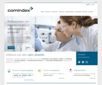 Comindex.es(Especialistas en aditivos) Screenshot