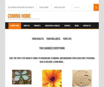 Cominghomemedicalorganizer.com(Coming Home) Screenshot