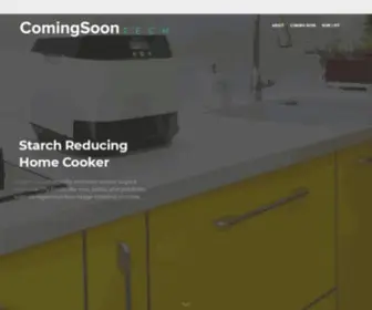 Comingsoon-Tech.com(Innovative New Products) Screenshot