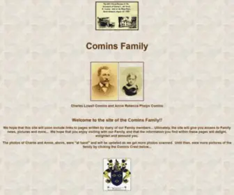 Comins.org(Comins Family) Screenshot