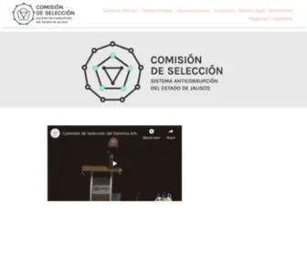 Comisionsaejalisco.org(Comisión de Selección del Sistema Anticorrupción del Estado de Jalisco Posts) Screenshot