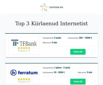 Comistar.ee(Your Complete e) Screenshot