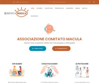 Comitatomacula.it(Associazione Comitato Macula) Screenshot