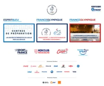 Comite-Olympique.asso.fr(L'Equipe de France Olympique) Screenshot