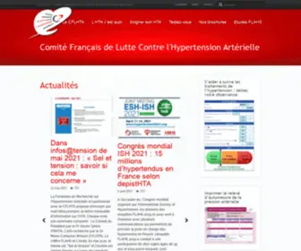 Comitehta.org(CFLHTA Accueil) Screenshot