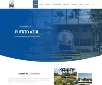 Comitepuertoazul.org(Guayaquil) Screenshot