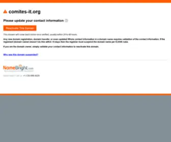 Comites-IT.org(Comites, comitato, italiani, residenti, estero, italia, usa, consolato, ambasciata, america, emigrazione, residenza) Screenshot