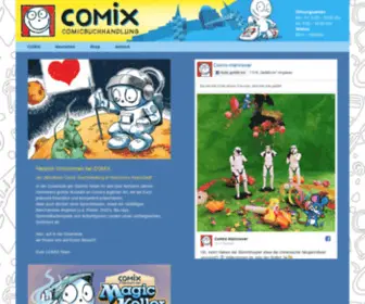 Comix-Hannover.de(Der ultimative Comicladen in Hannover) Screenshot