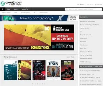 Comixology.eu(Digital Comics) Screenshot