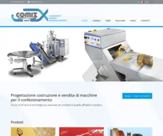 Comiz.com(Confezionatrici, sigillatrici, packaging machinery) Screenshot