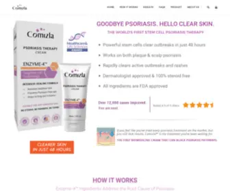 Comizla.com(Stem Cell Therapy For Psoriasis) Screenshot