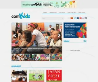 Comkids.com.br(Comunicação e infância) Screenshot