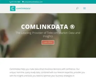 Comlinkdata.com(Telecom Market Data & Analysis) Screenshot