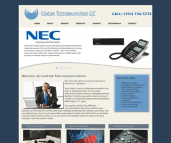 Comlinktele.com(ComLink Telecommunications LLC) Screenshot