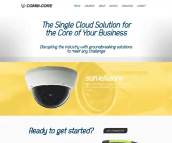 Comm-Core.com(Single-source, cloud-based business solutions) Screenshot