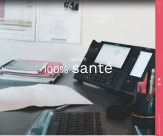 Comm-Sante.com(Agence de communication santé à Bordeaux et Paris) Screenshot