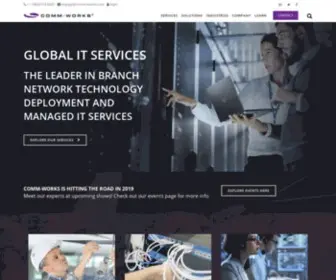 Comm-Works.com(Managed IT Services & Network Technology Deployment) Screenshot