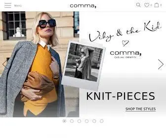 Comma-Store.eu(Fashion & accessories for women) Screenshot