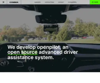 Comma.ai(Make driving chill. Retrofit your car with an EON DevKit) Screenshot